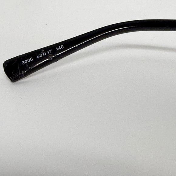 Michael Kors MK4095U Dolonne 3005 Black Gold Square Eyeglasses 53-17-140 21770 - Picture 5 of 7